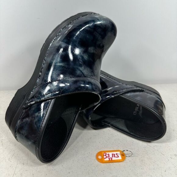 Womens Dansko Professional Petrol Patent Pro Work Nurse Shoe Clog Size 38 US 7.5 - Picture 1 of 7